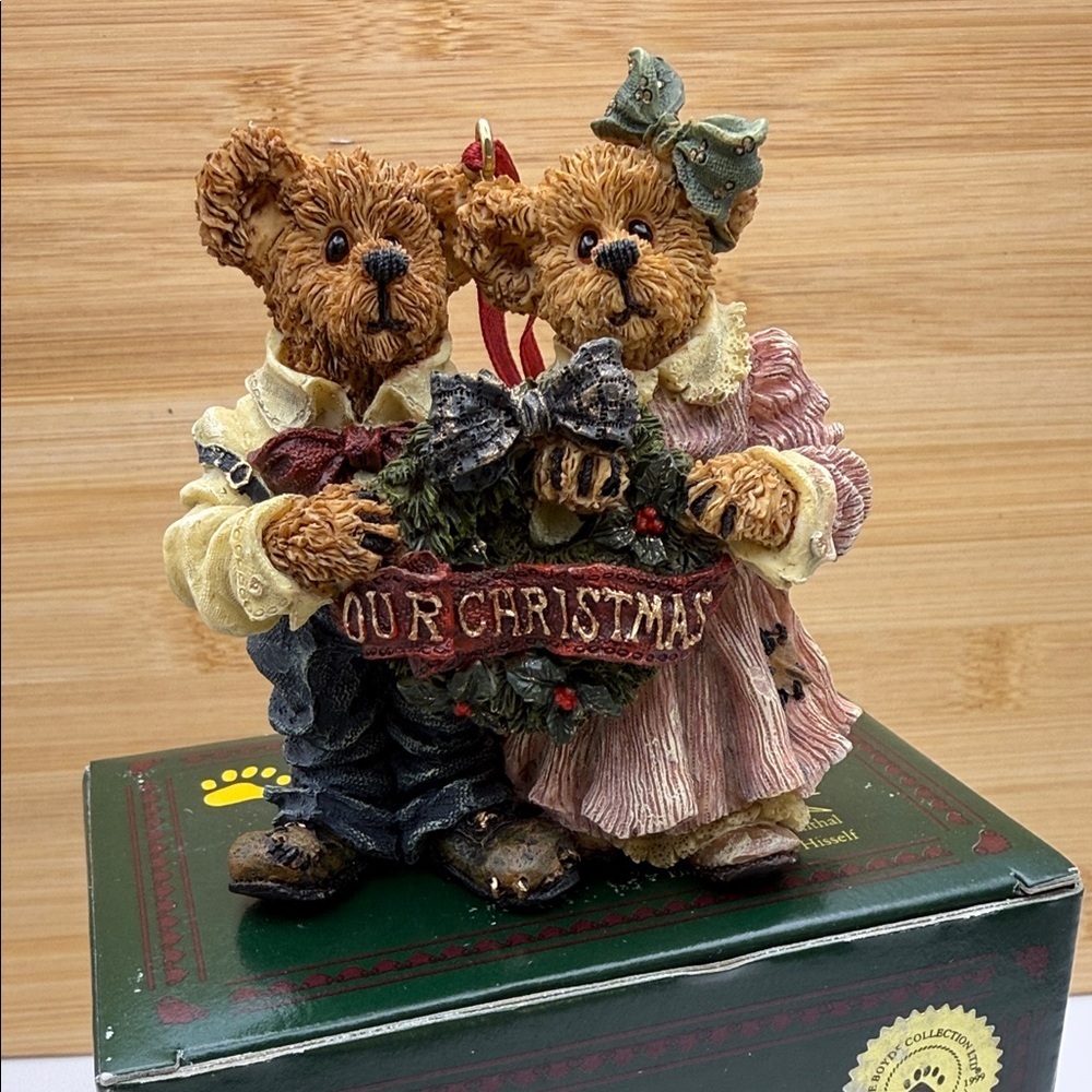 Boyds Bears Grenville & Beatrice Bears Our Christmas Ornament #25722